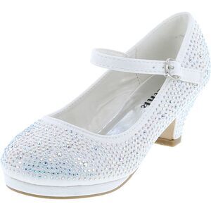 Link Dana-53K White ChildG pumps-shoes 2 NEW